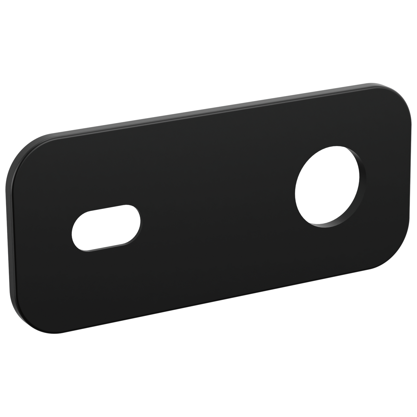 Brizo Roccesco RP103996BL Optional Wall Plate Lavatory Escutcheon - Matte Black