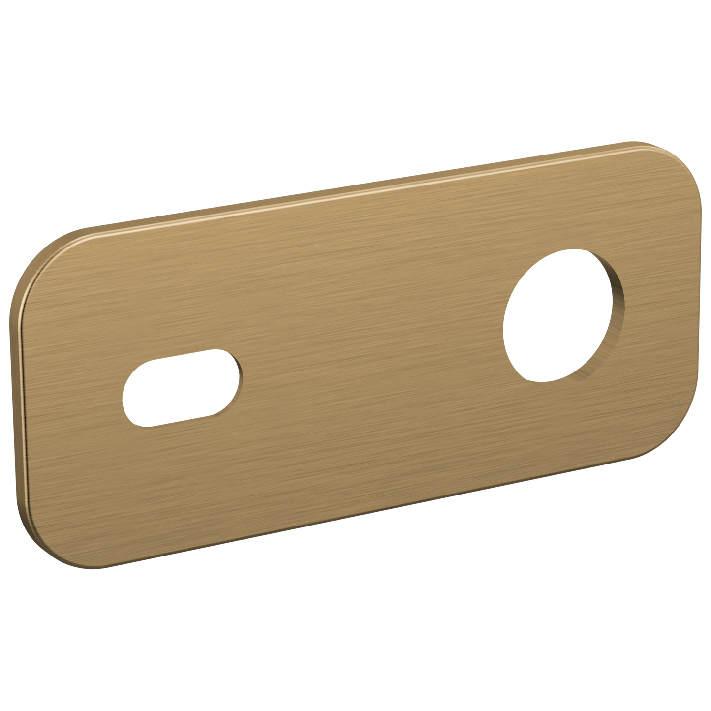 Brizo Roccesco RP103996GL Optional Wall Plate Lavatory Escutcheon - Luxe Gold