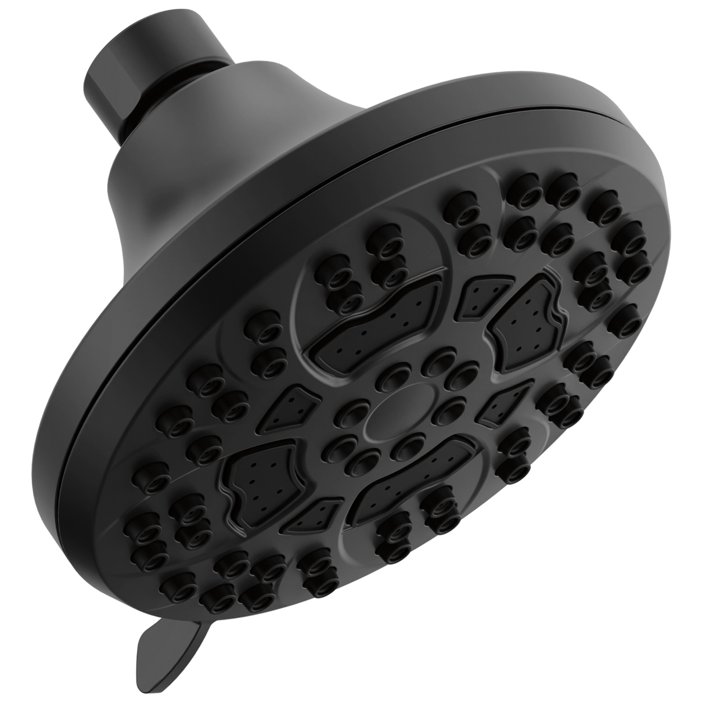 Peerless Flute RP104040BL Shower Head - Matte Black