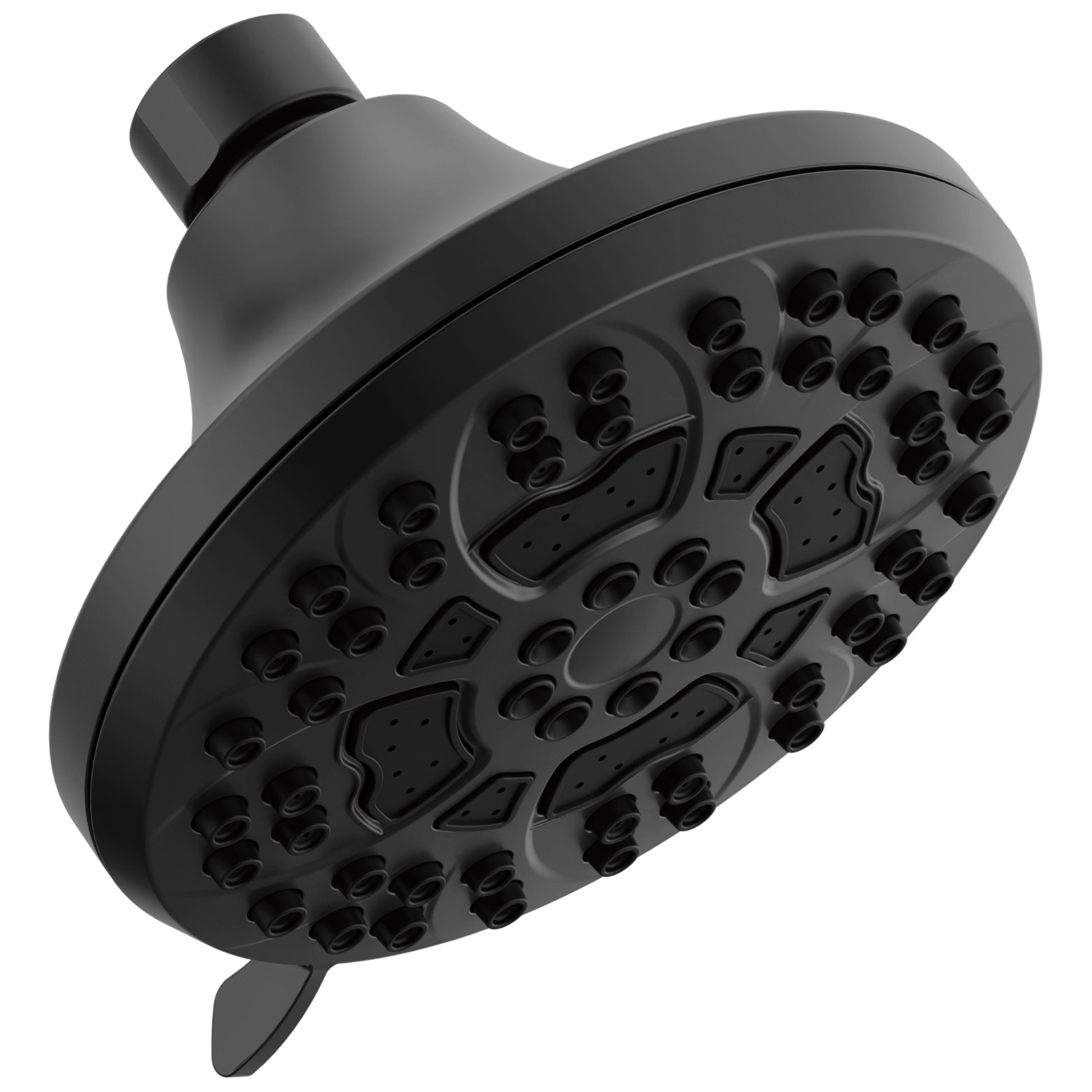 Peerless Flute RP104040BL Shower Head - Matte Black