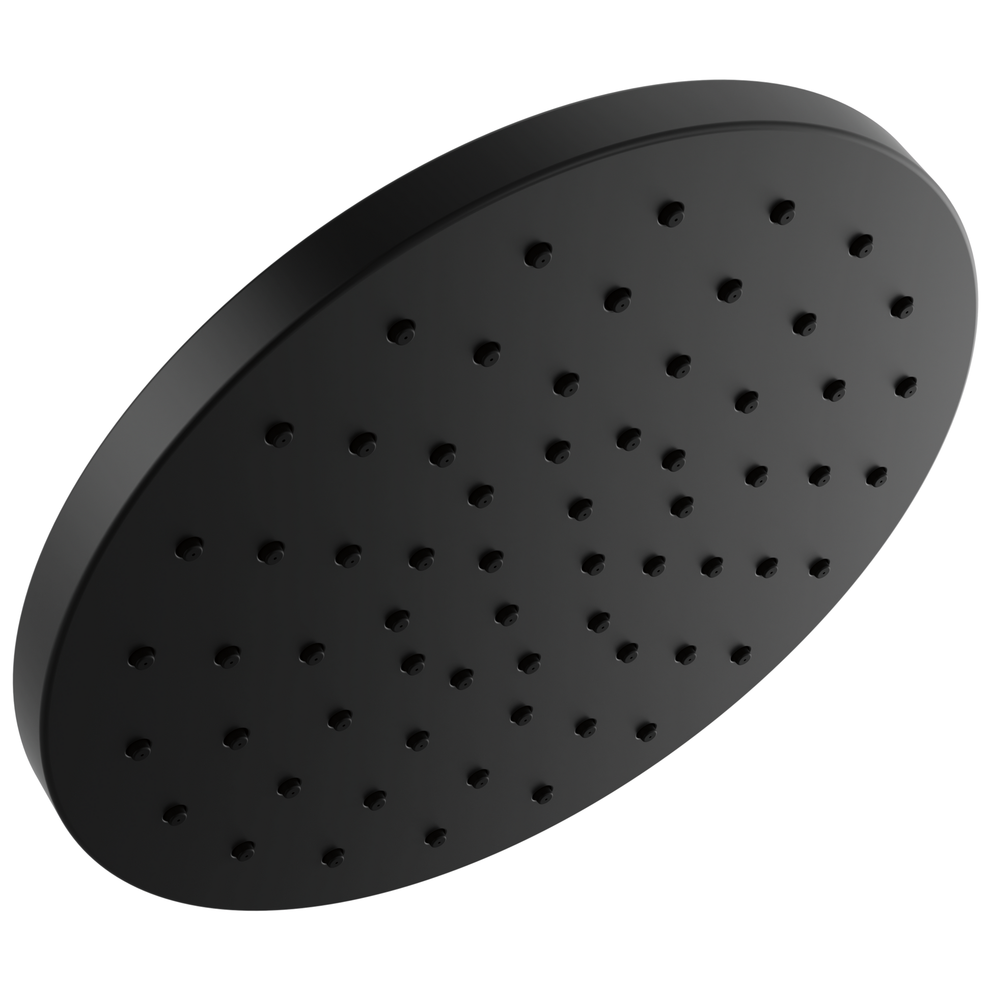 Delta Universal Showering Components RP104122BL Single-Setting Raincan Shower Head - Matte Black