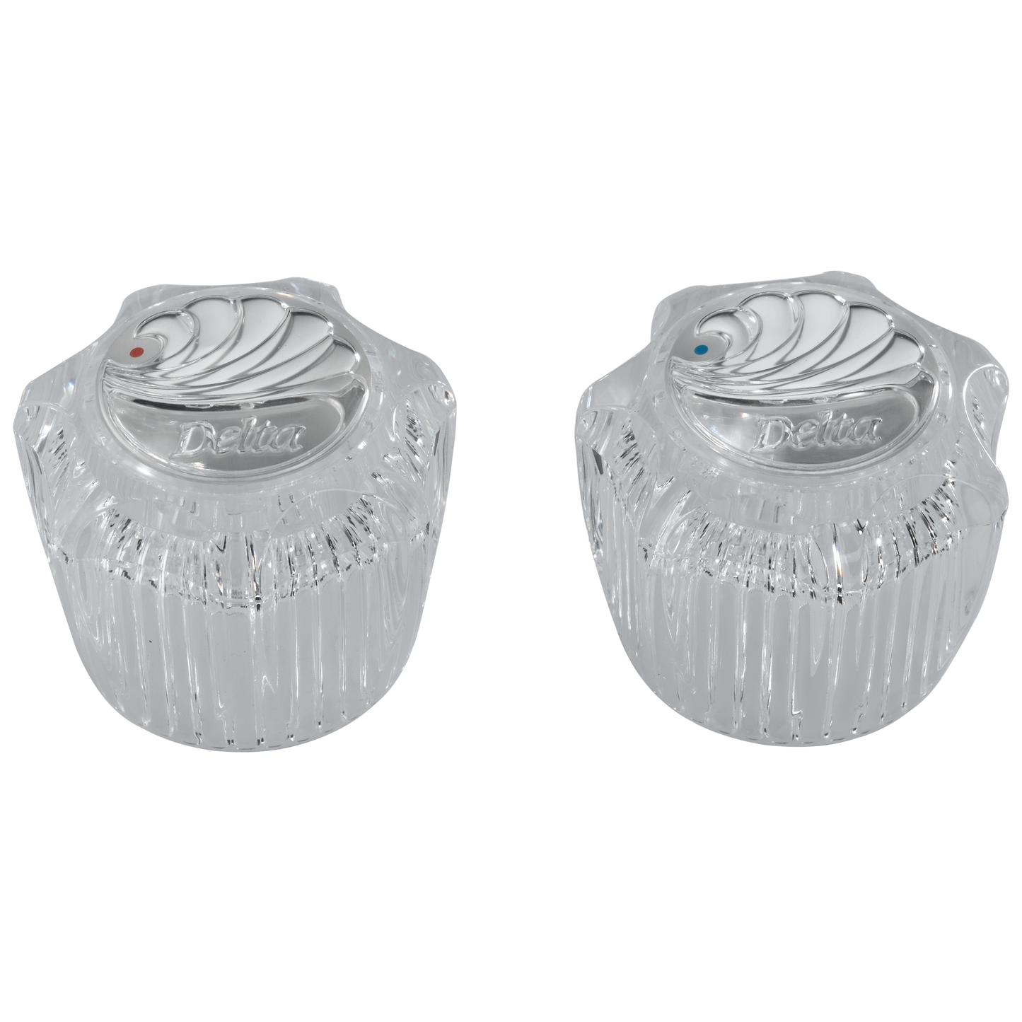 Delta : Clear Knob Handle Set