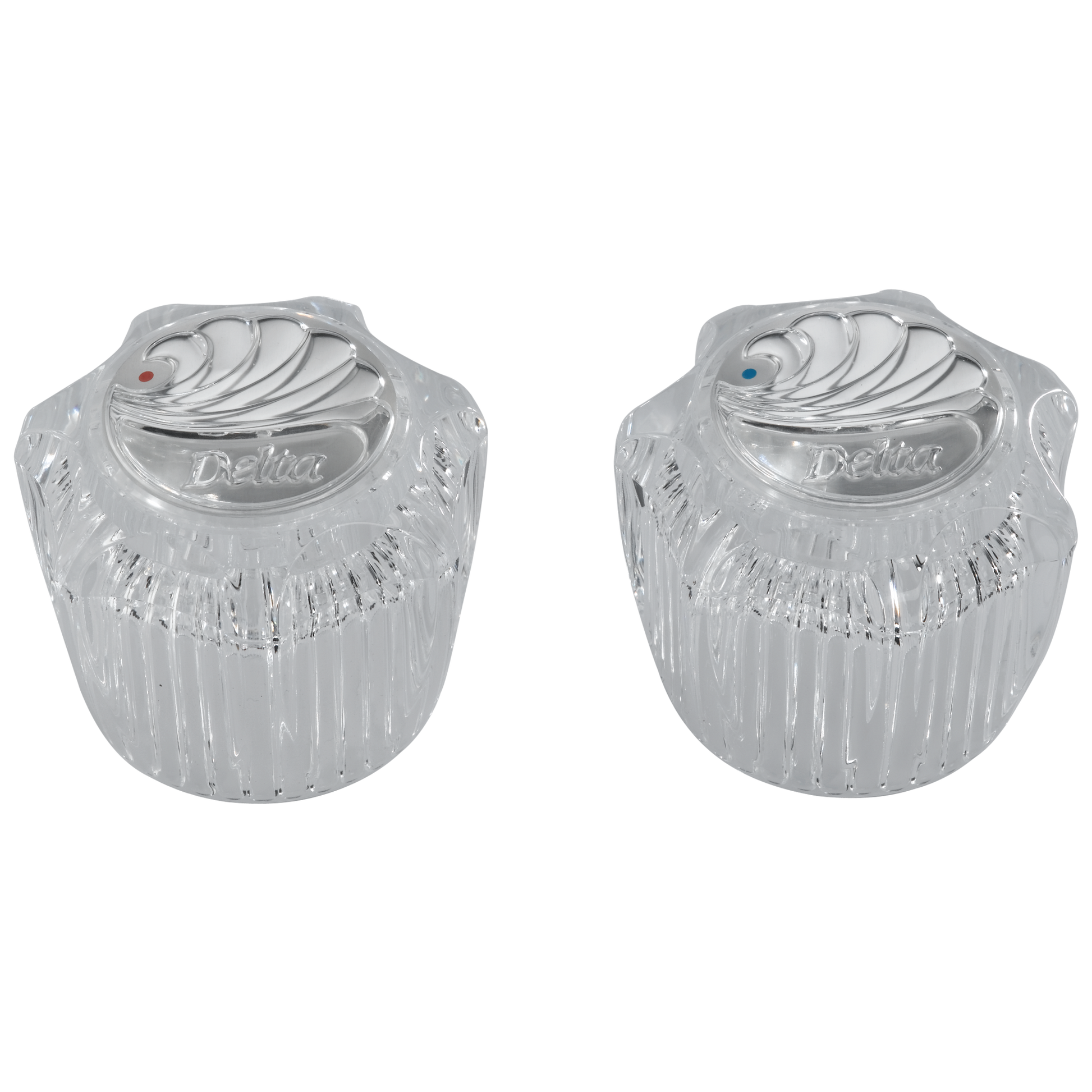 Delta : Clear Knob Handle Set