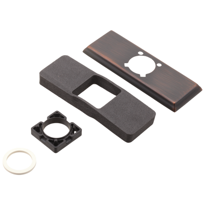 Delta Dryden Escutcheon - 3 Hole - 1H Bathroom