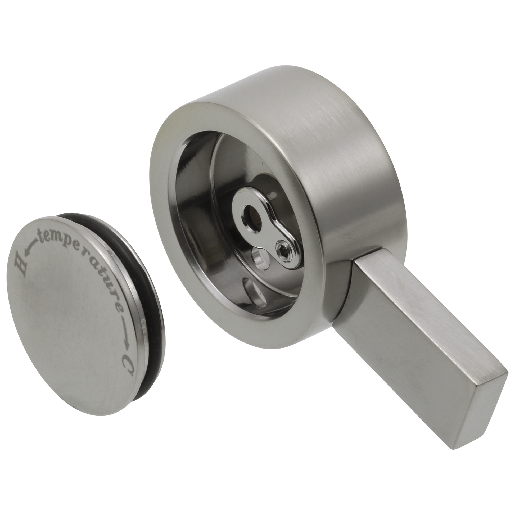 Delta Vero Single Metal Lever Handle - Temperature Knob and Cover