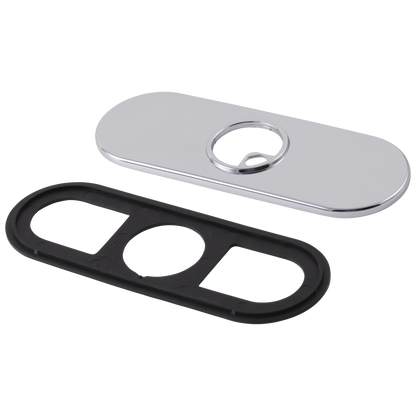 Delta Trinsic Escutcheon and Gasket - 3 Hole - 1H Bathroom