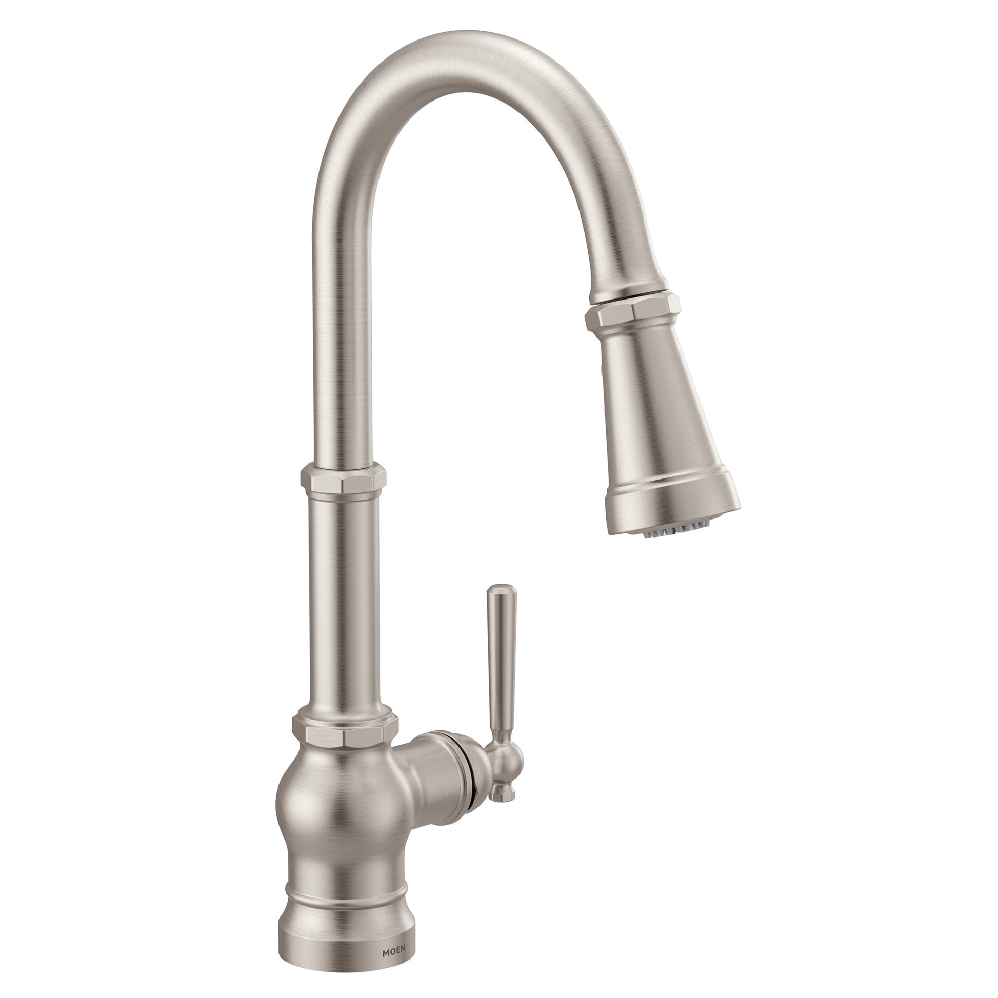 one-handle pulldown kitchen faucet