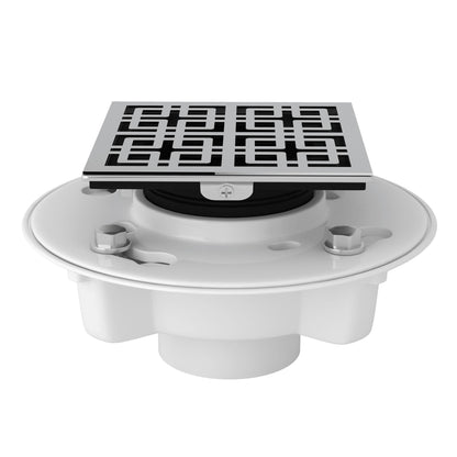 ROHL SDPVC2/3-3142 PVC 2" X 3" Drain Kit With 3142 Weave Decorative Cover