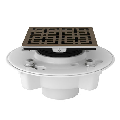 ROHL SDPVC2/3-3142 PVC 2" X 3" Drain Kit With 3142 Weave Decorative Cover