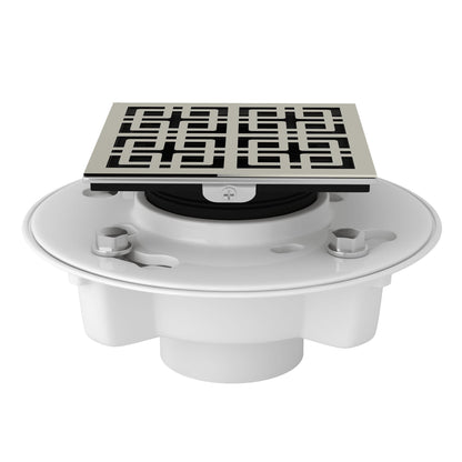 ROHL SDPVC2/3-3142 PVC 2" X 3" Drain Kit With 3142 Weave Decorative Cover
