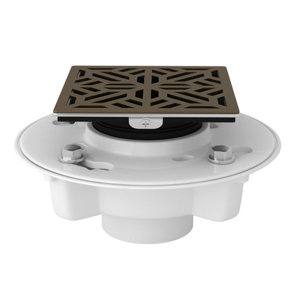 ROHL SDPVC2/3-3144 PVC 2" X 3" Drain Kit With 3144 Mosaic Decorative Cover