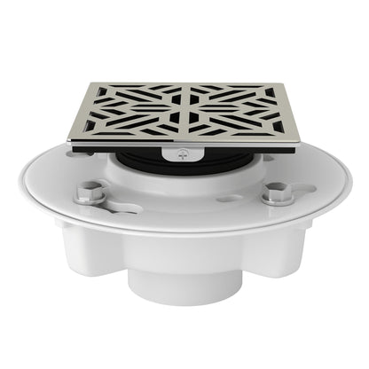 ROHL SDPVC2/3-3144 PVC 2" X 3" Drain Kit With 3144 Mosaic Decorative Cover