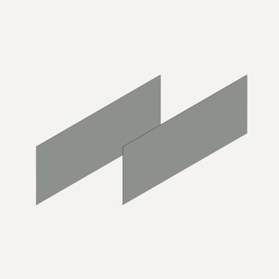 Robern Cartesian & Profiles Side Kit, 7-1/2" H x 21" D