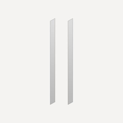 Robern MSMK30D6SRP Cabinet Side Kits, 6" x 30" x 2/25", Semi-Recessed, for M Series, Profiles and Main Line Cabinets -...