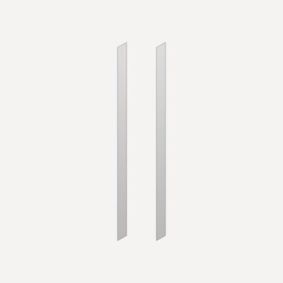 Robern Cabinet Side Kits, 6" x 36" x 2/25", Semi-Recessed, For M Series Reserve Cabinets