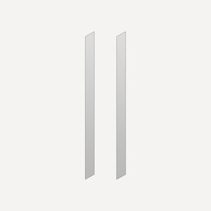 Robern Cabinet Side Kits, 6" x 27" x 2/25", Semi-Recessed, For Uplift Tech Cabinets