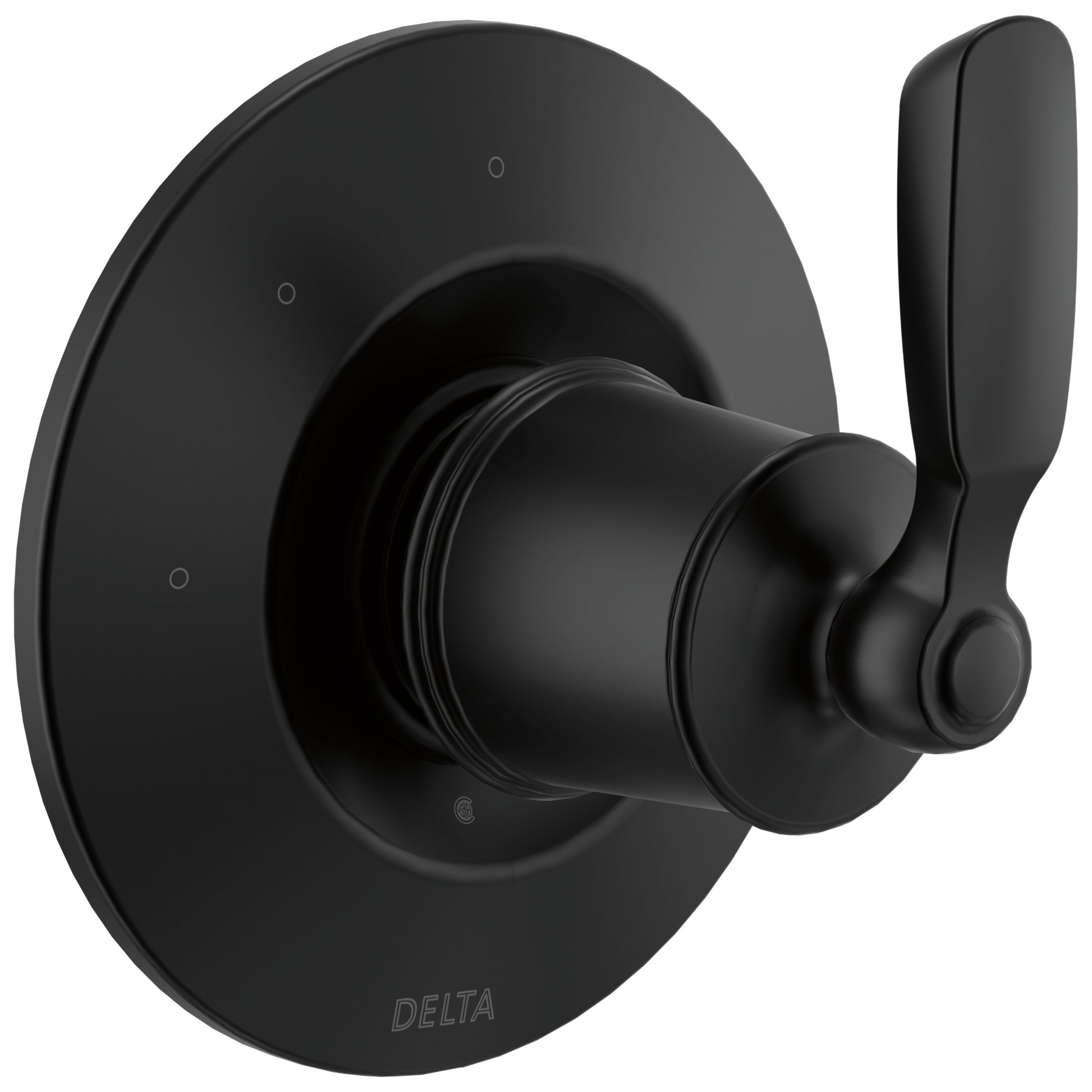 Delta Woodhurst T11832 3-Setting 2-Port Diverter Trim - Matte Black