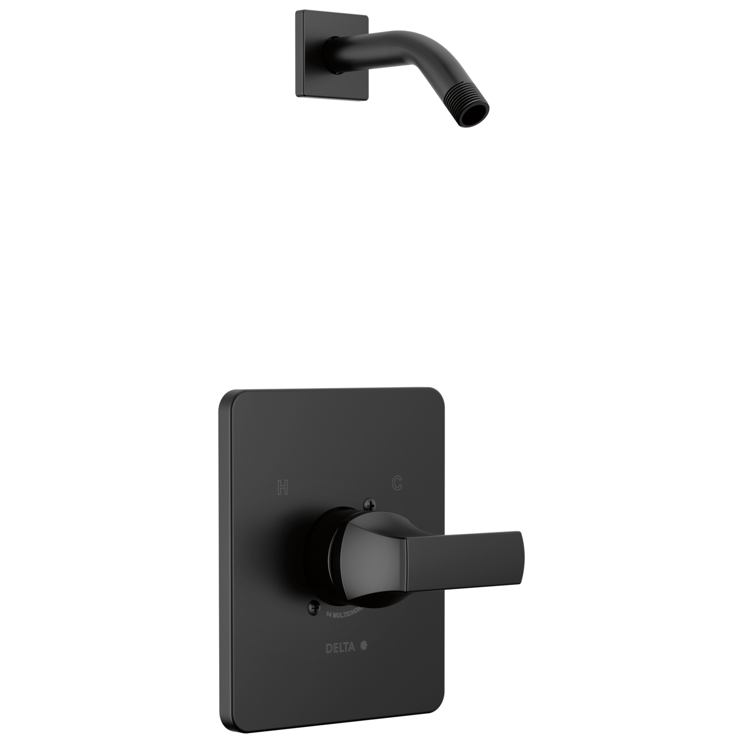 Delta Velum T14237 Monitor 14 Series Shower Trim - Less Head - Matte Black