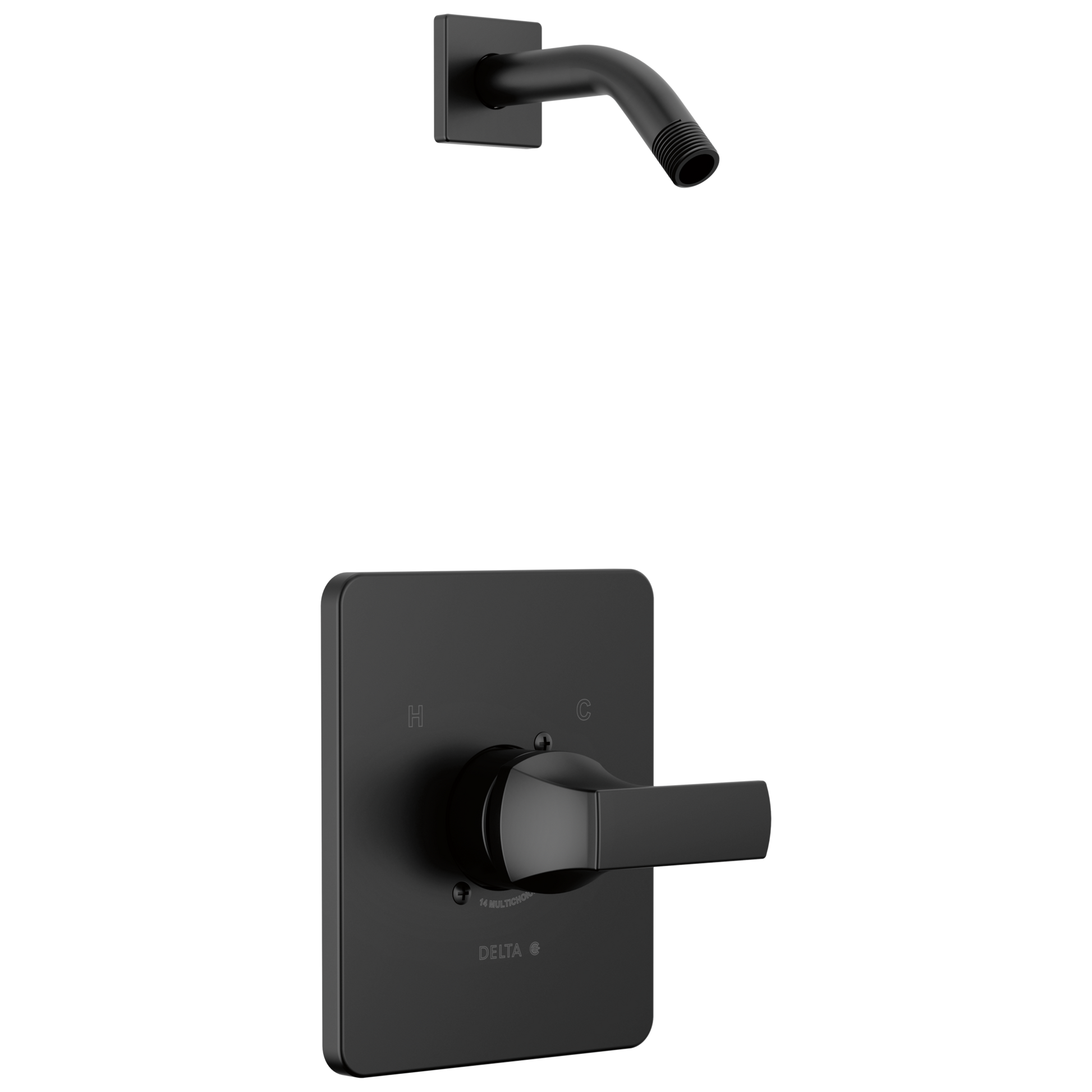 Delta Velum T14237 Monitor 14 Series Shower Trim - Less Head - Matte Black