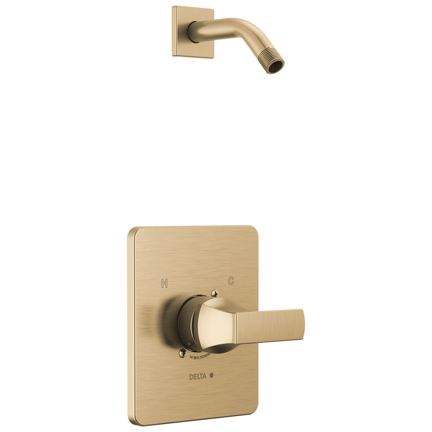 Delta Velum T14237 Monitor 14 Series Shower Trim - Less Head - Champagne Bronze