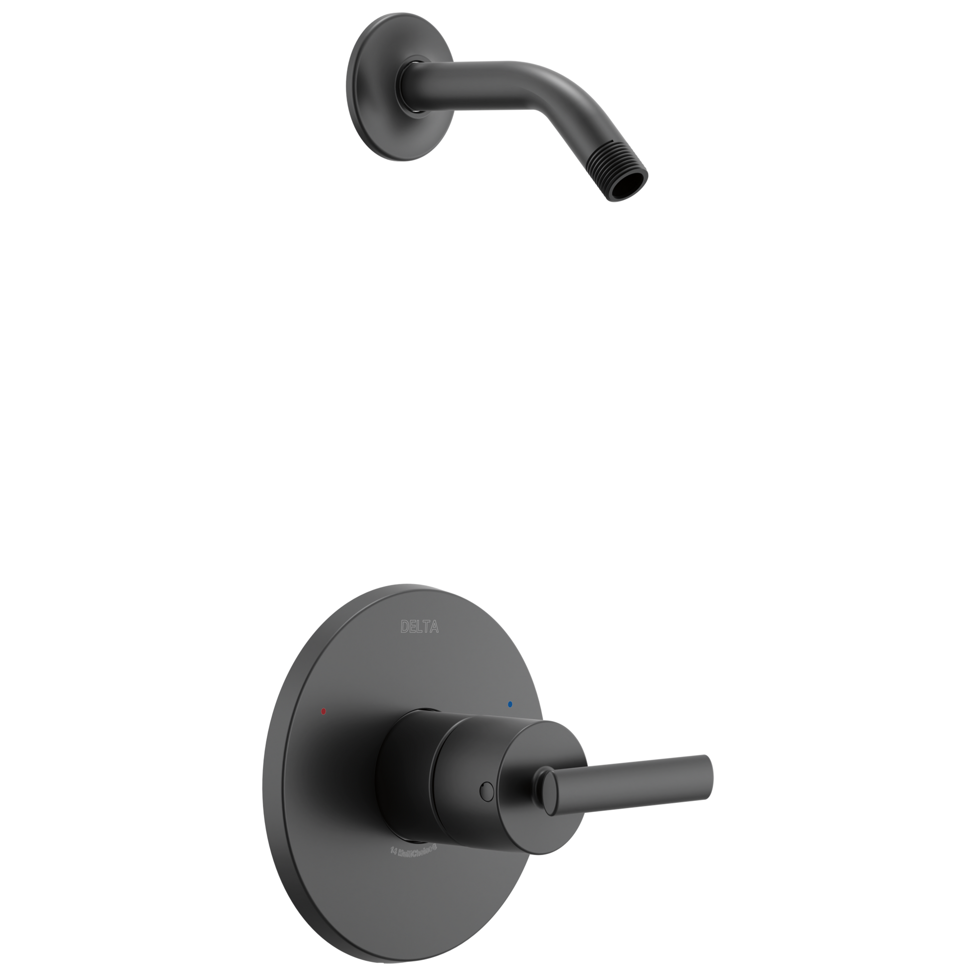 Delta Altado T14242 Monitor 14 Series Shower Trim - Less Head - Matte Black