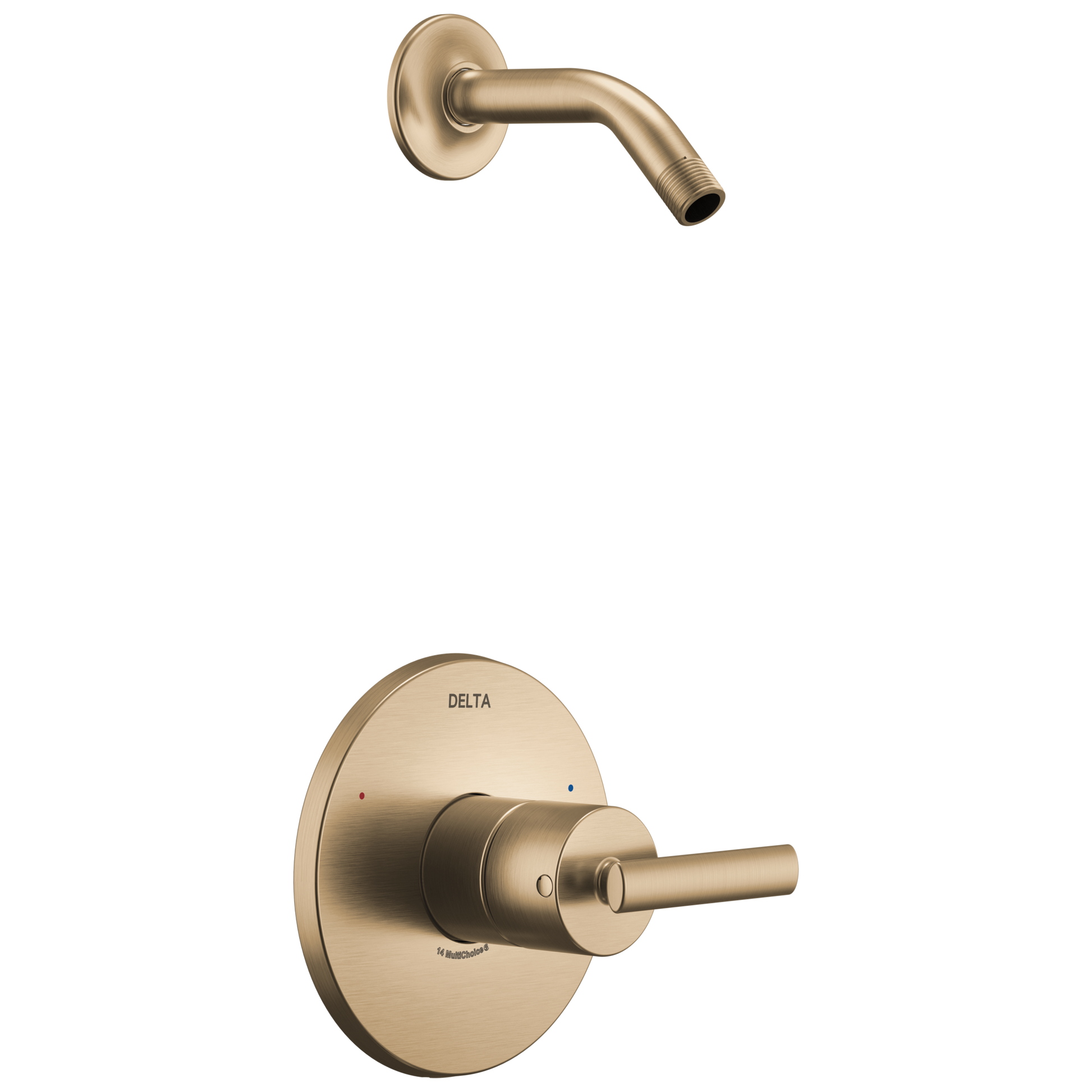 Delta Altado T14242 Monitor 14 Series Shower Trim - Less Head - Champagne Bronze