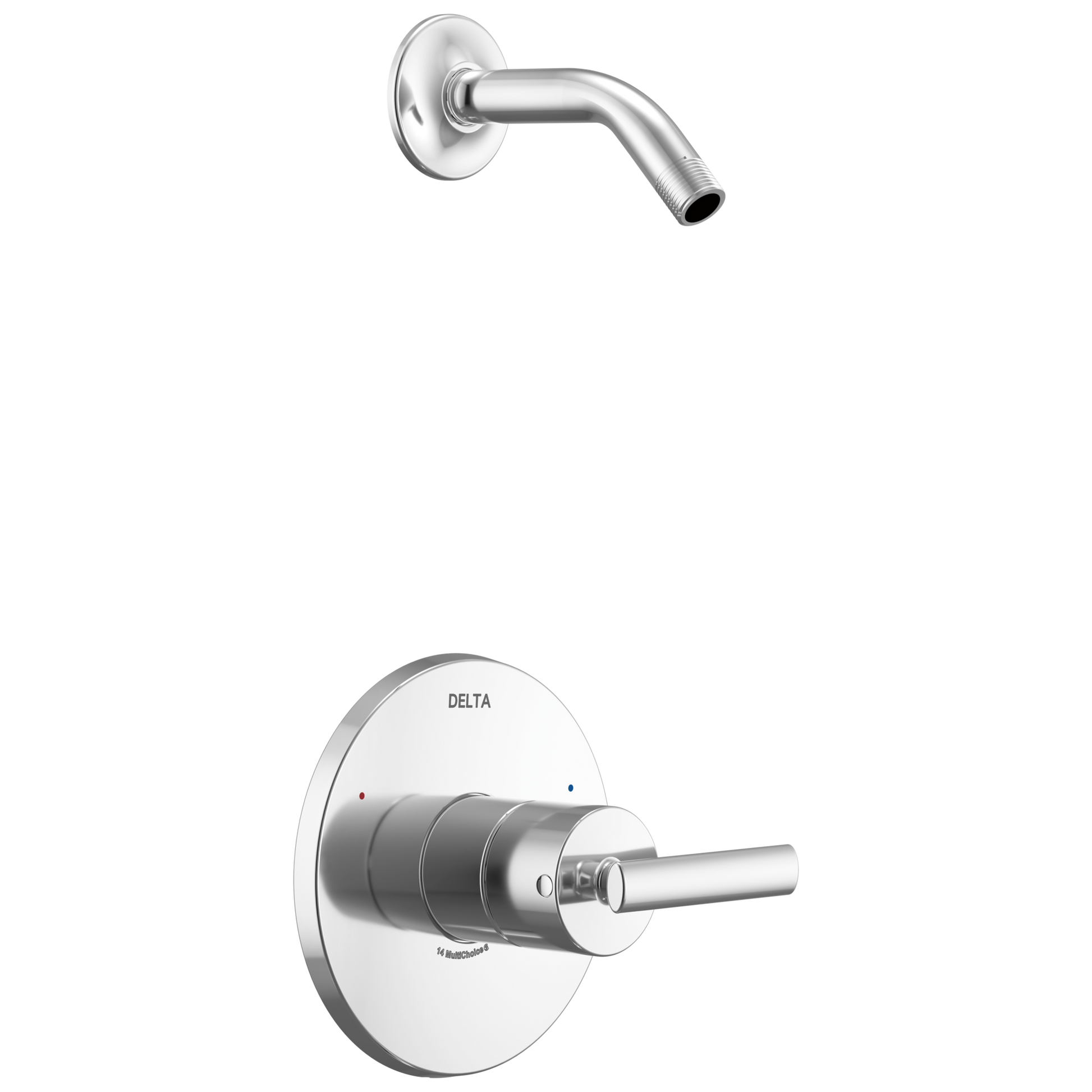 Delta Altado T14242 Monitor 14 Series Shower Trim - Less Head - Chrome