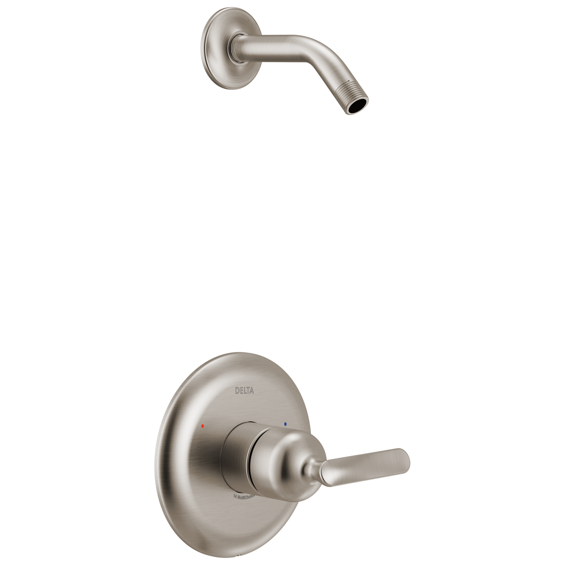 Delta Bonacci T14245 14 Series Shower Trim - Less Head - Lumicoat Stainless