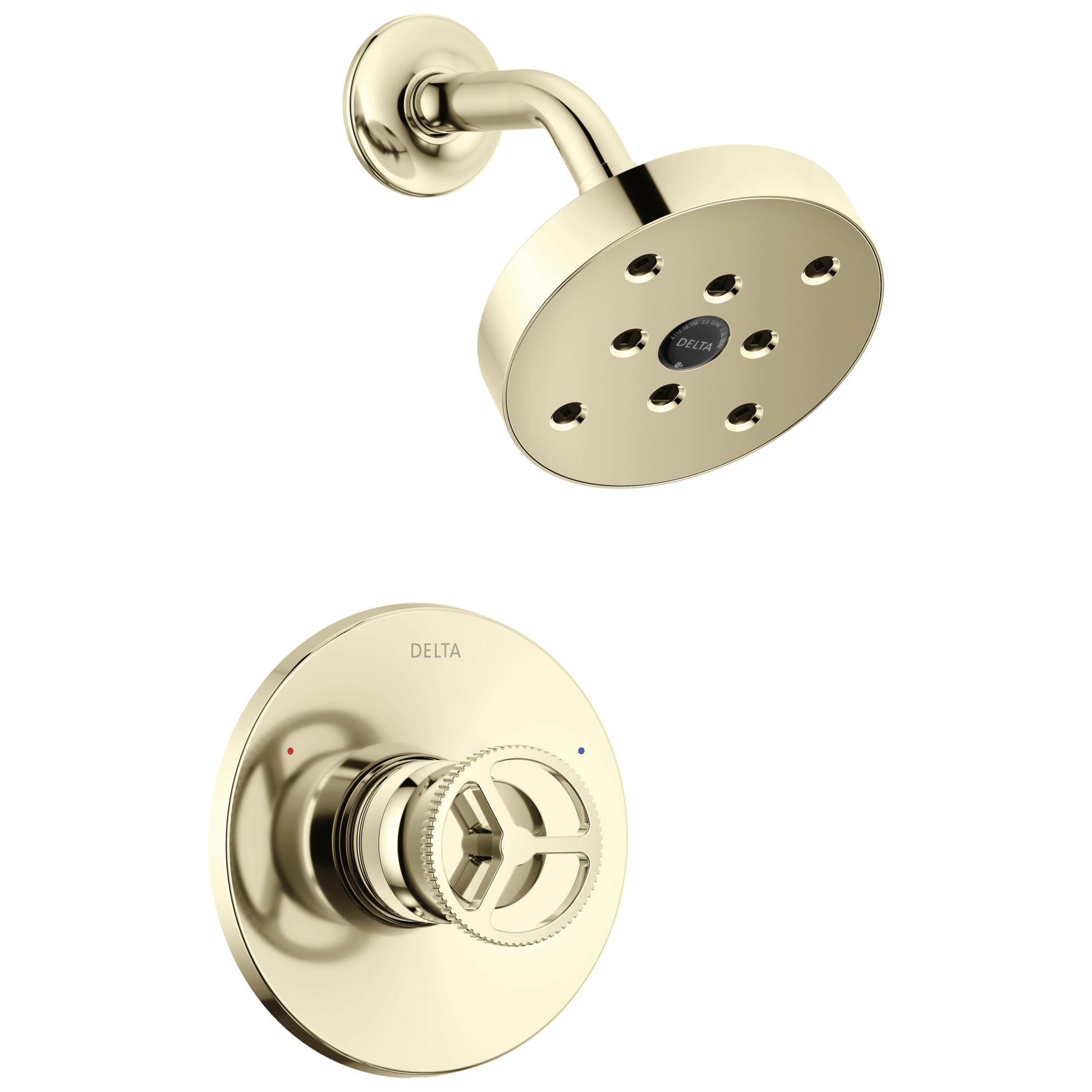 Delta Trinsic T14258 H2OKINETIC Single Handle Shower Trim - Polished Nickel