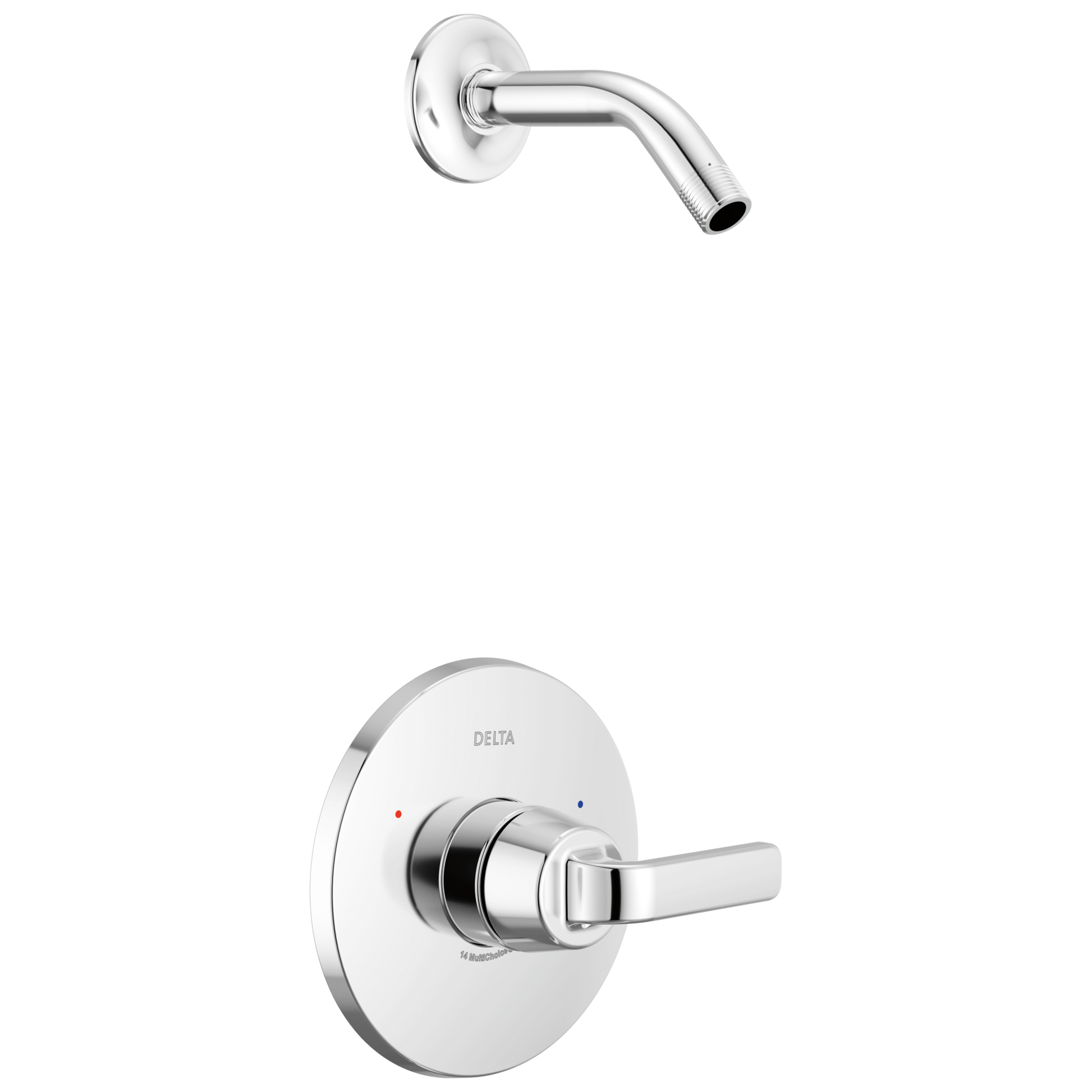 Delta Lineax T14262 Monitor 14 Series Shower Trim Less Head - Chrome