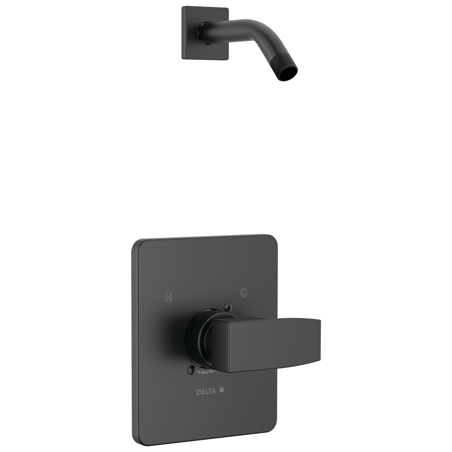 Delta Modern T14267 Monitor 14 Series Shower Trim - Less Head - Matte Black
