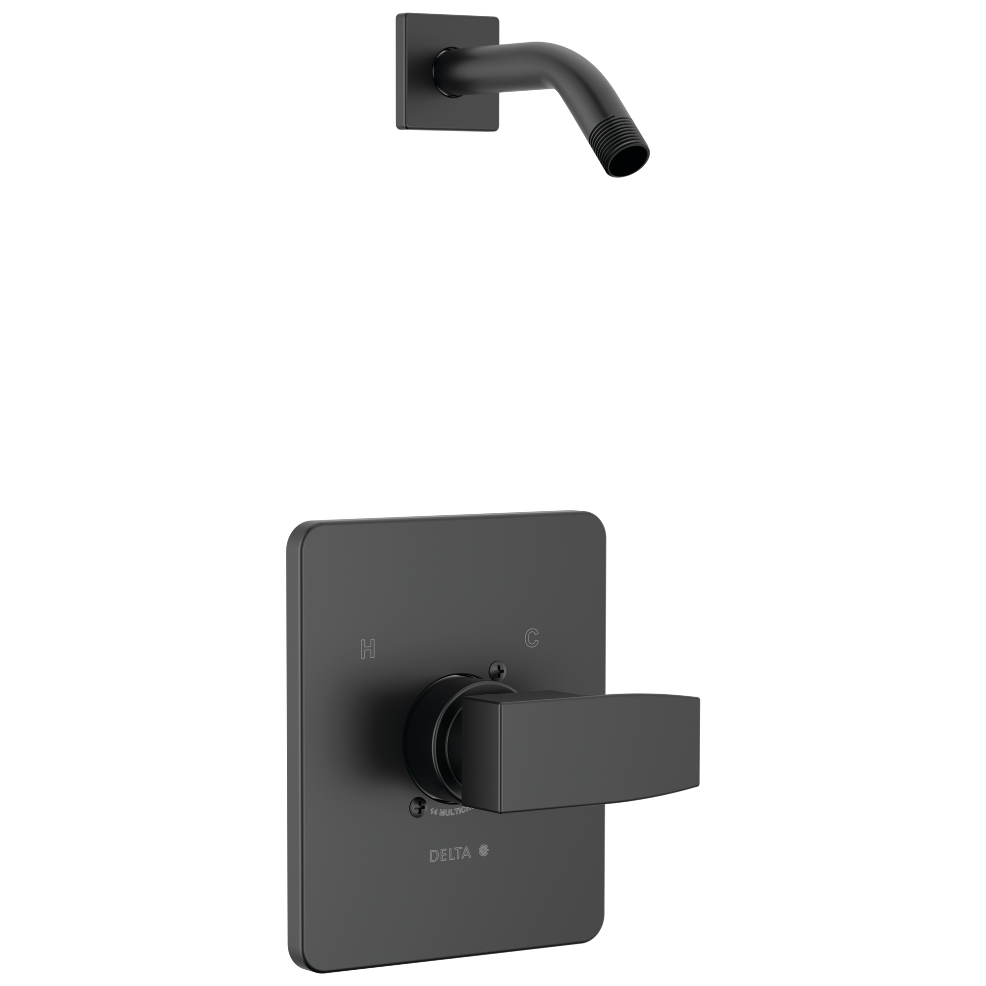 Delta Modern T14267 Monitor 14 Series Shower Trim - Less Head - Matte Black