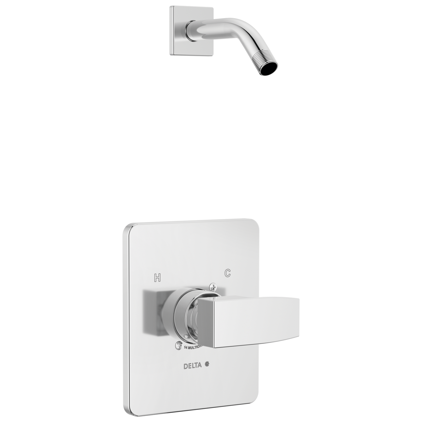 Delta Modern T14267 Monitor 14 Series Shower Trim - Less Head - Chrome