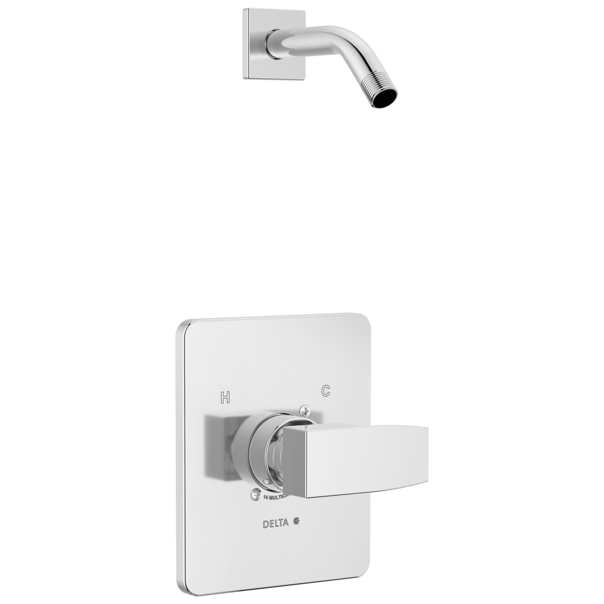 Delta Modern T14267 Monitor 14 Series Shower Trim - Less Head - Chrome