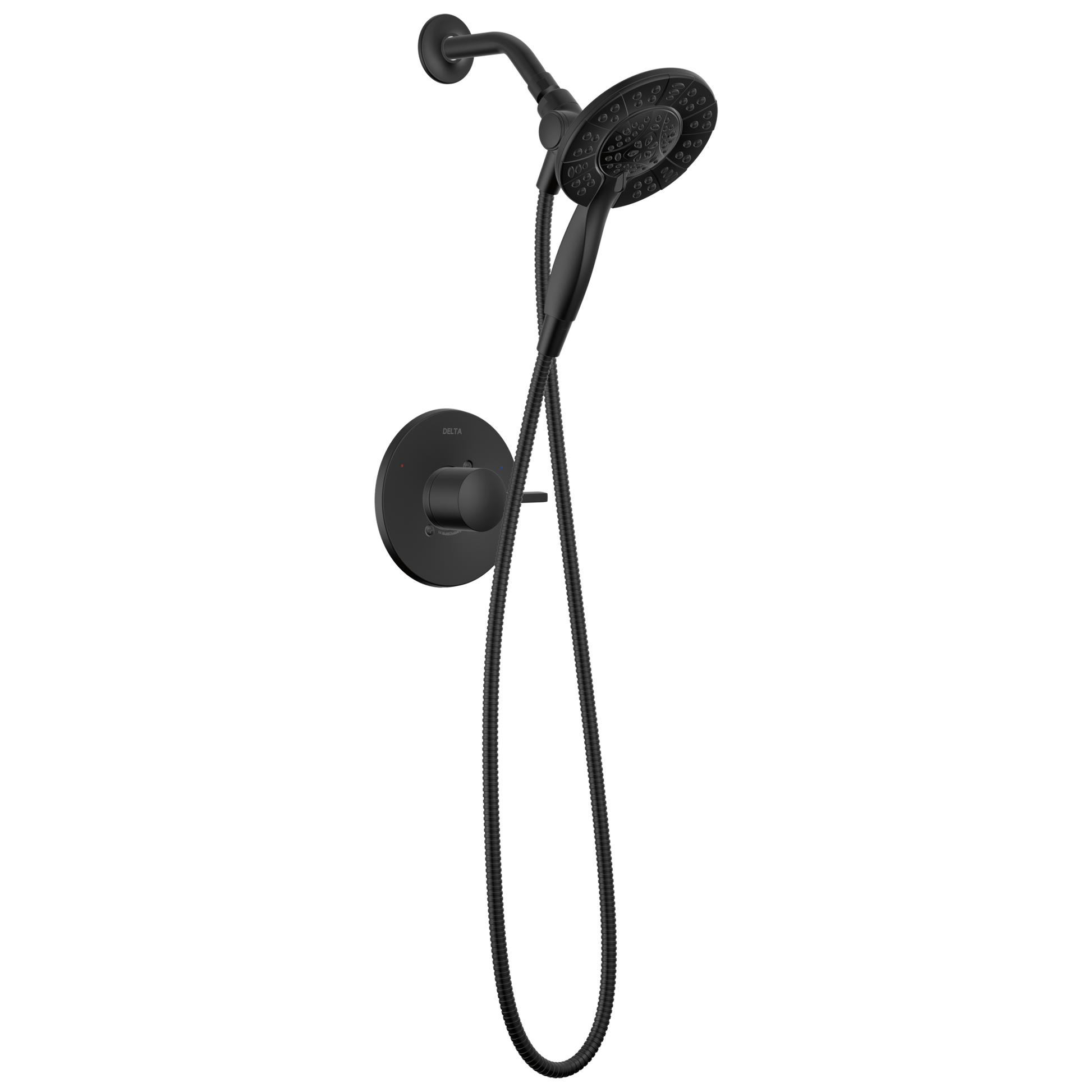 Delta Albion T142855-BL Monitor 14 Series Shower Only Trim Only with In2ition Hand Shower - Matte Black