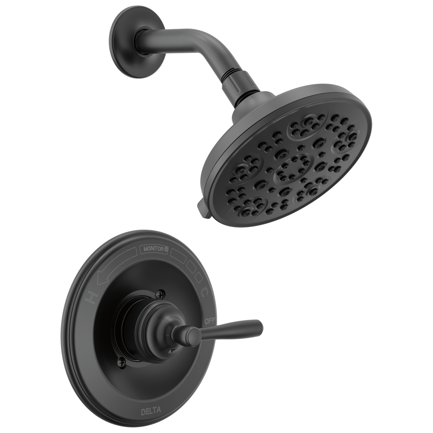 Delta Roe T142985 Monitor 14 Series Shower Only - Matte Black