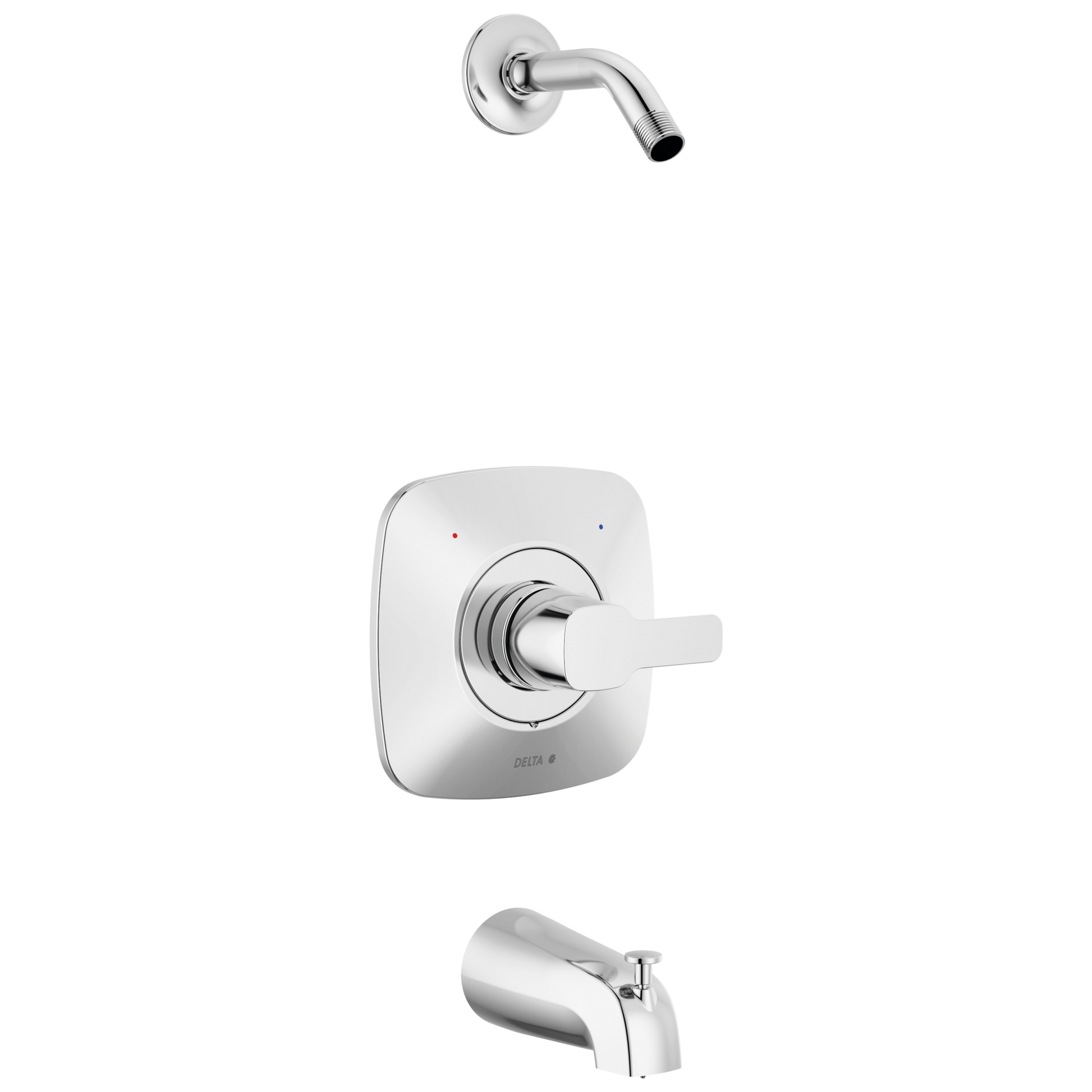 Delta Modern T144339 Monitor 14 Series Tub & Shower Trim - Less Head - Chrome