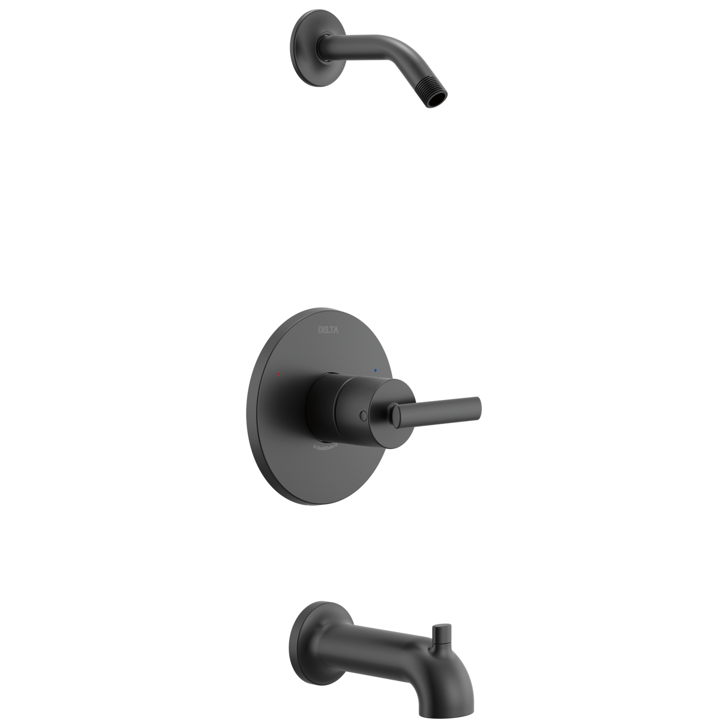 Delta Altado T14442 Monitor 14 Series Tub & Shower Trim - Less Head - Matte Black