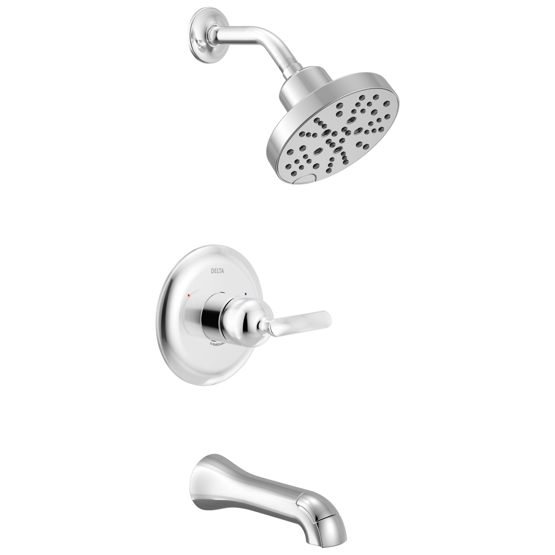 Delta Bonacci T14445 14 Series Tub Shower Trim - Lumicoat Chrome