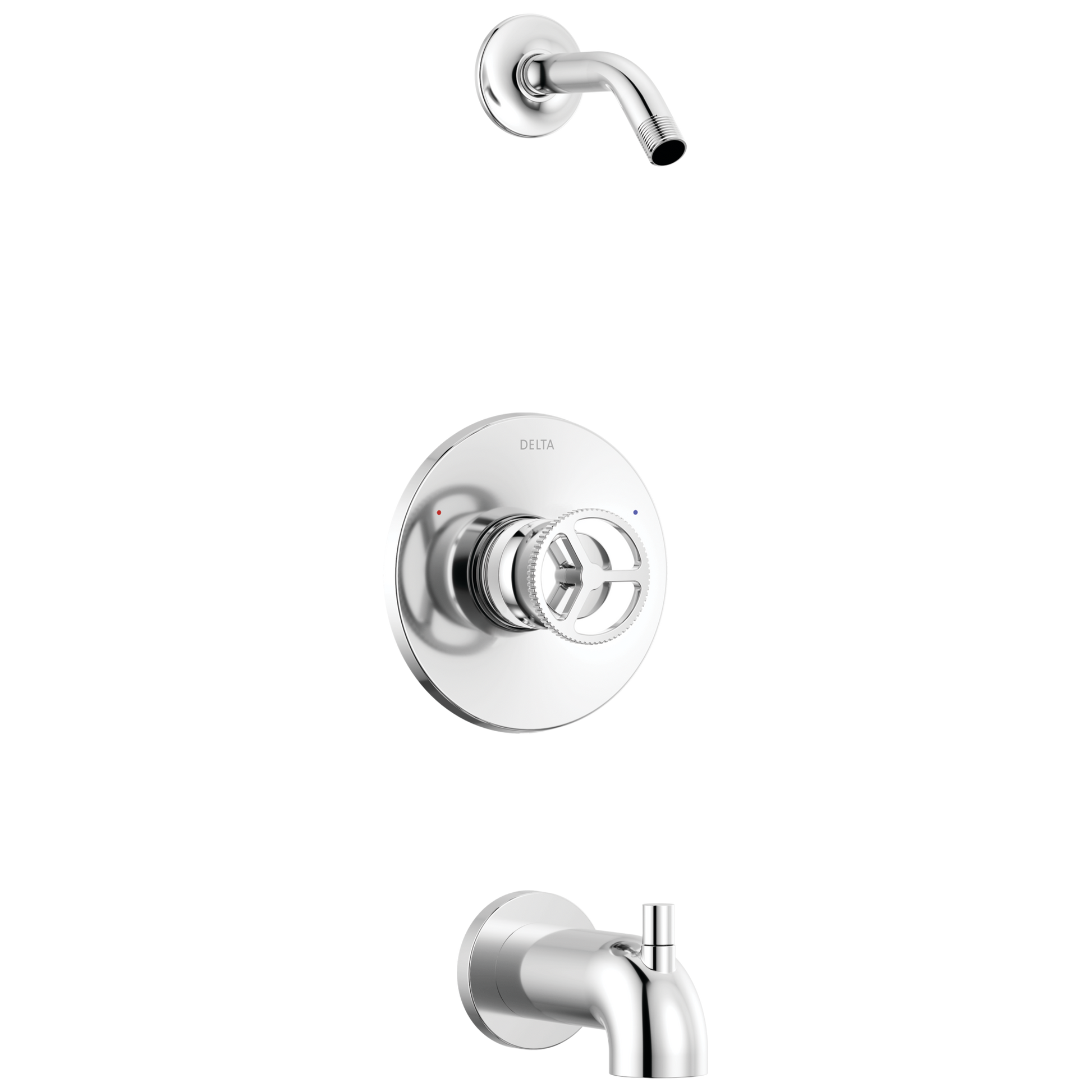 Delta Trinsic T14458 Tub Shower Trim Less Shower Head - Chrome