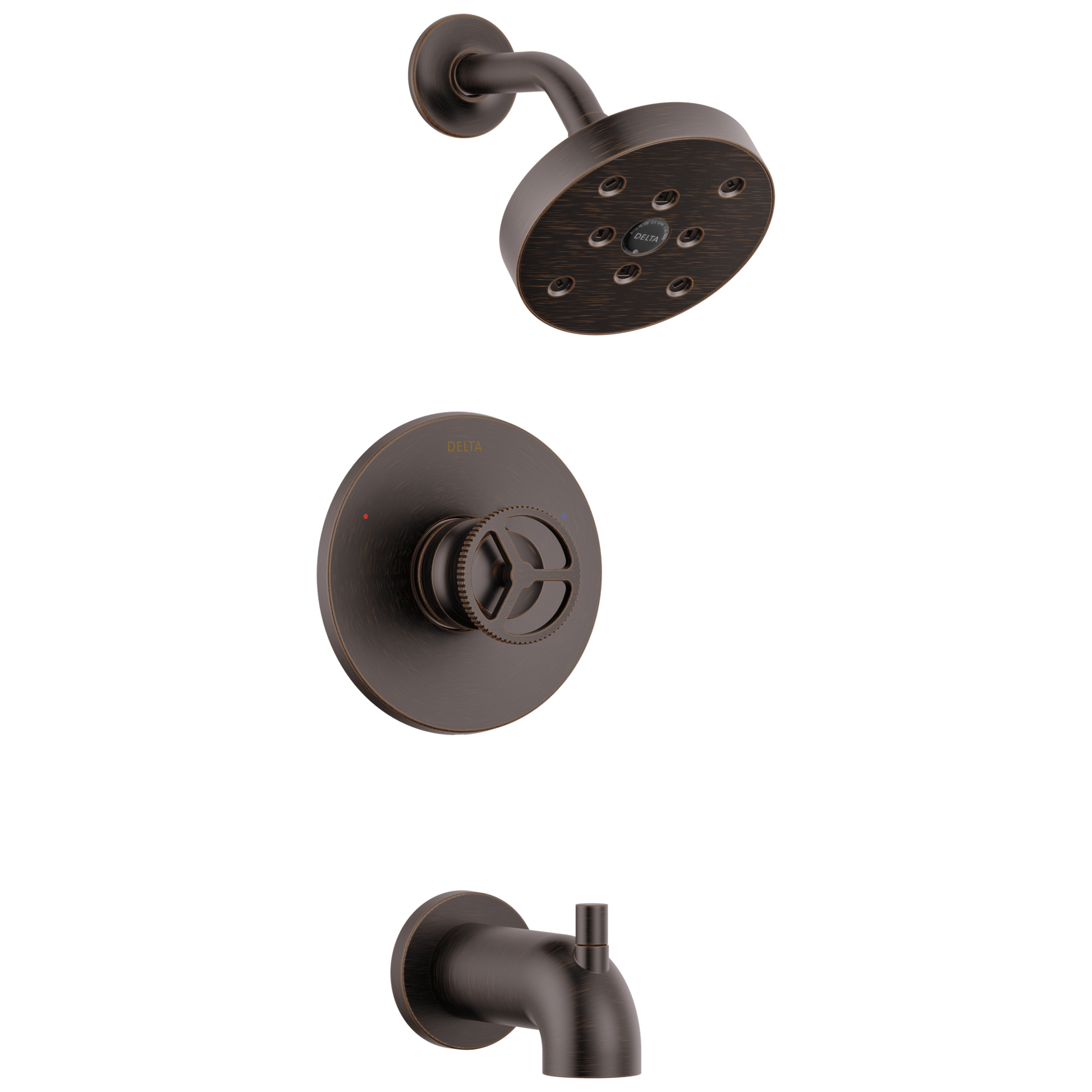 Delta Trinsic T14458 H2OKINETIC Tub Shower Trim - Venetian Bronze