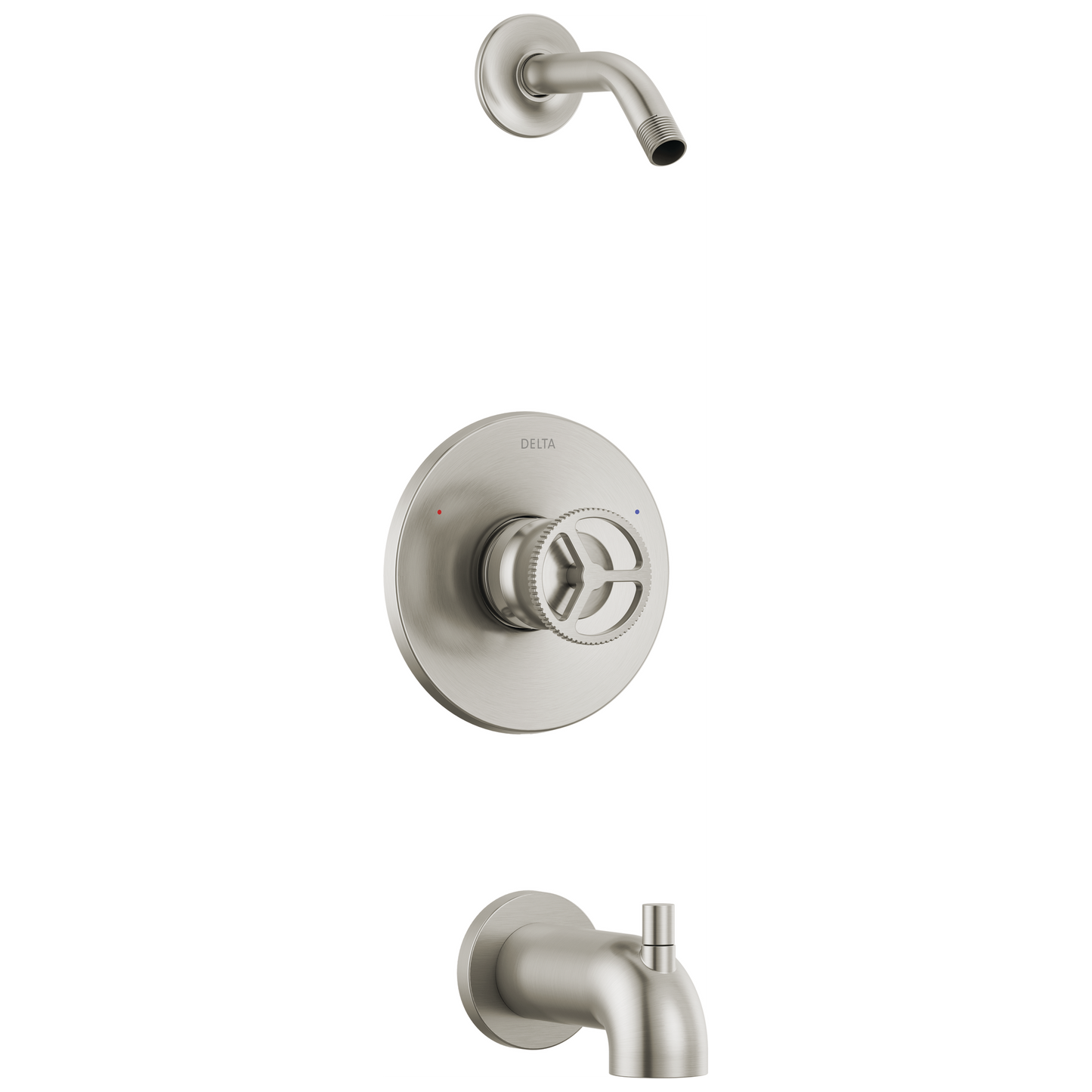 Delta Trinsic T14458 Tub Shower Trim Less Shower Head - Stainless