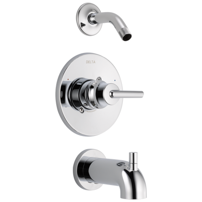 Delta T14459-LHD Trinsic Monitor 14 Series Tub and Shower Trim - Less Head