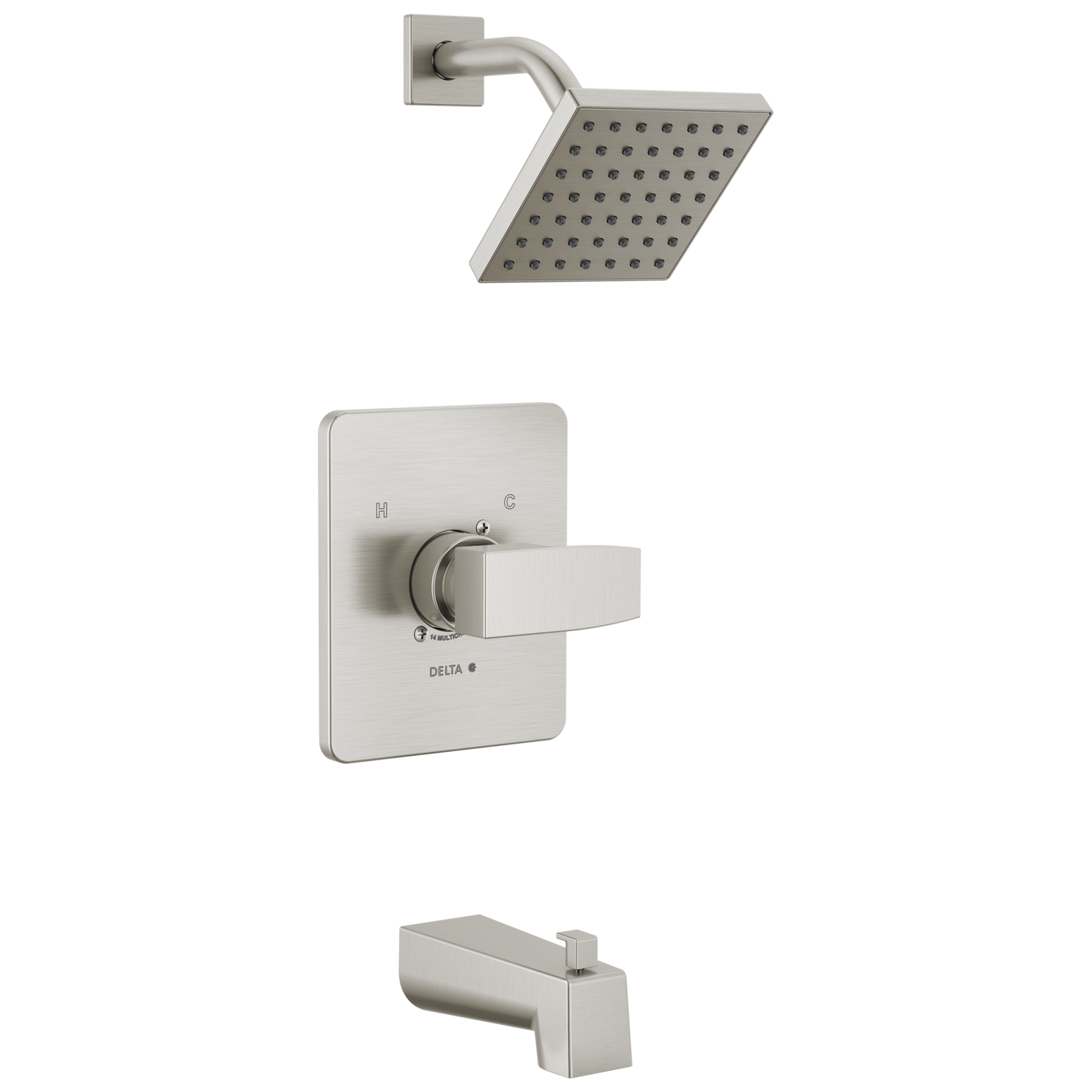 Delta Modern T14467 Monitor 14 Series Tub & Shower Trim - Stainless