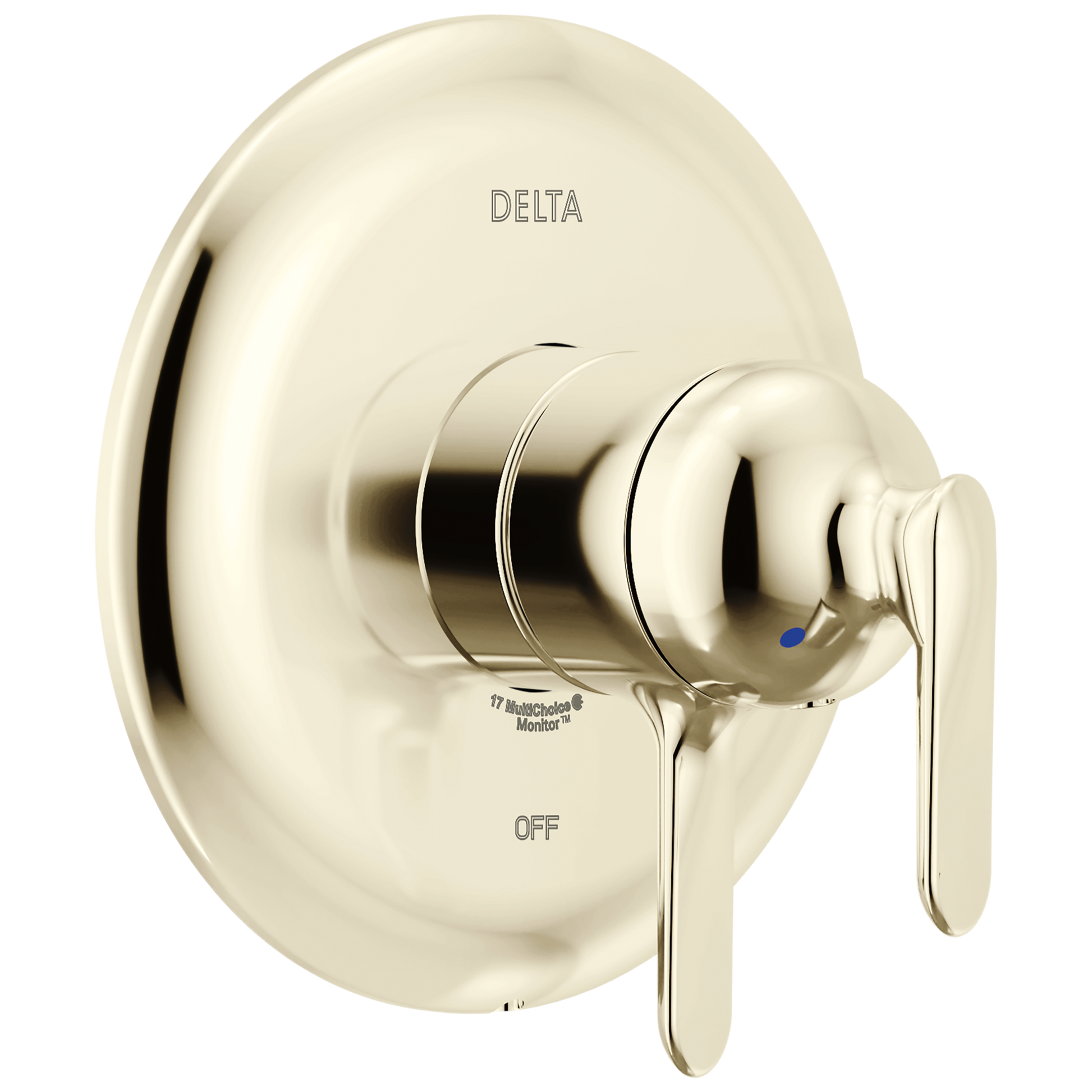Delta Bonacci T17045 17 Series Valve Only Trim - Lumicoat Polished Nickel