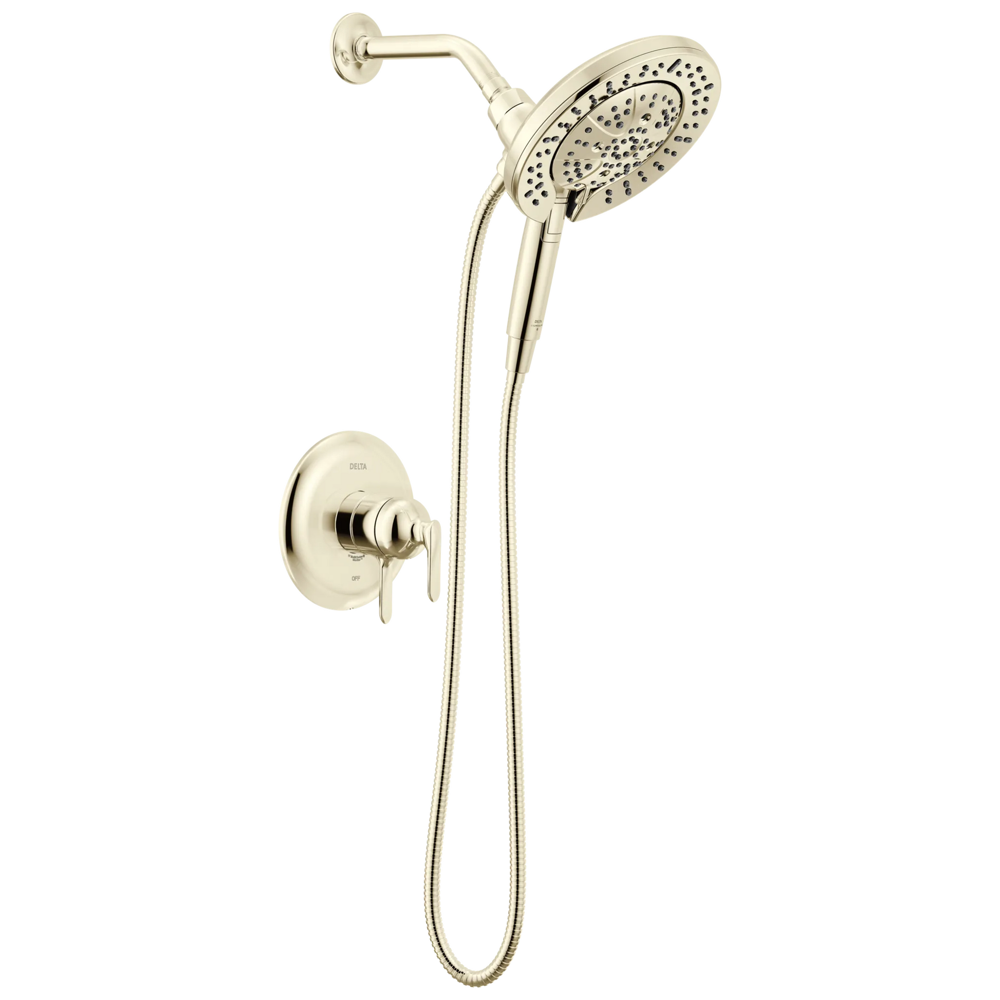 Delta Bonacci T17245 17 Series Shower Trim with In2ition Shower Head - Lumicoat Polished Nickel