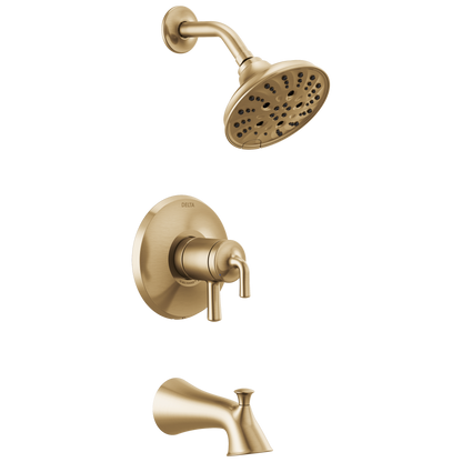 Delta Kayra T17433 Monitor 17 Series Tub and Shower Trim - Champagne Bronze