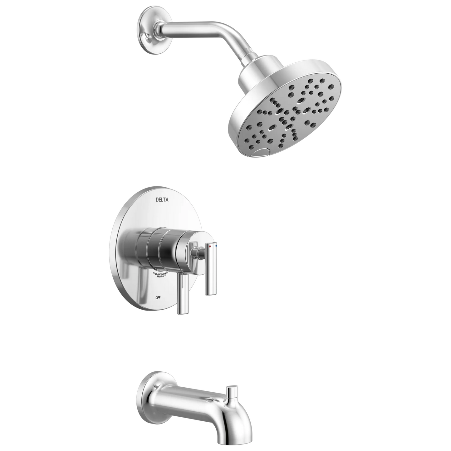 Delta Altado T17442 Monitor 17 Series Tub & Shower Trim - Chrome