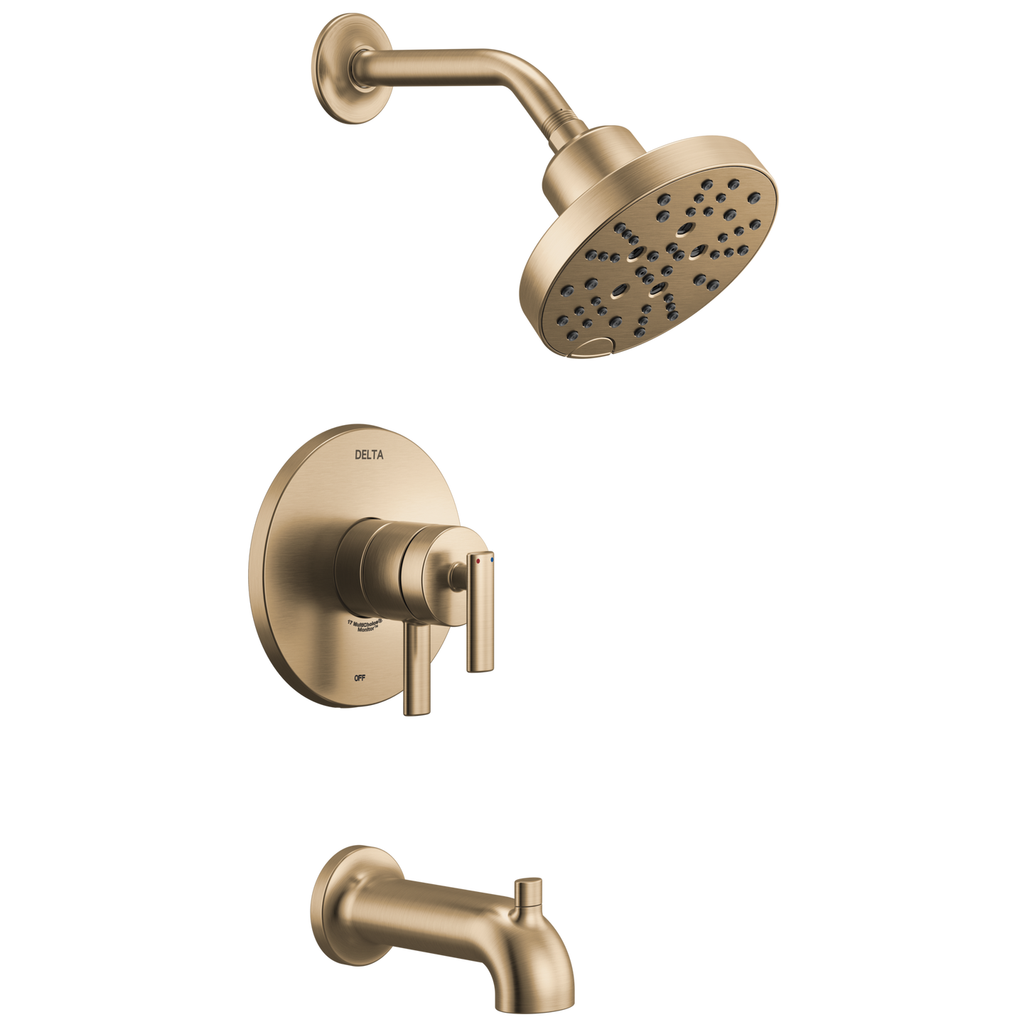 Delta Altado T17442 Monitor 17 Series Tub & Shower Trim - Champagne Bronze