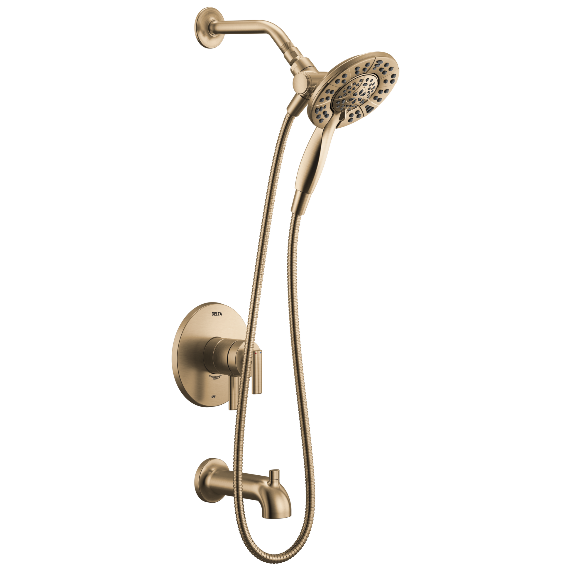 Delta Altado T17442 Monitor 17 Series Tub & Shower Trim with In2ition - Champagne Bronze